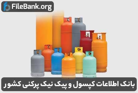 بانک اطلاعات کپسول و پیک نیک پرکنی کشور
